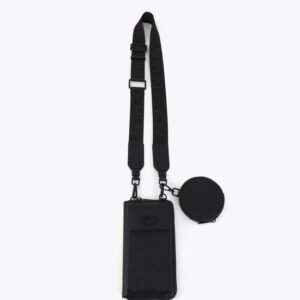 BOLSO BANDOLERA PARA MÓVIL PESPUNTES NEGRO LOLA CASADEMUNT LS2612003