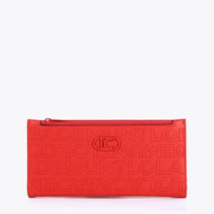 CARTERA BILLETERA PESPUNTES ROJA LOLA CASADEMUNT LS2612004