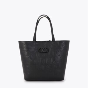 BOLSO SHOPPER PESPUNTES NEGRO LOLA CASADEMUNT LS2604030