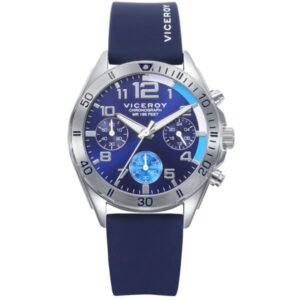 RELOJ DE NIÑO CORREA DE CAUCHO Y SILICONA AZUL VICEROY 401425-34