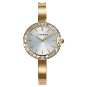 RELOJ DE MUJER ARMIS DORADO PIEDRAS Y ESFERA VERDE VICEROY 41146-67