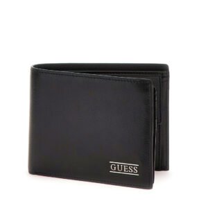 CARTERA BILLETERA CON MONEDERO PIEL LISA GUESS SMNEBRLEA24