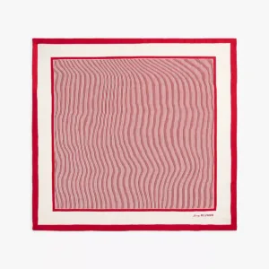 PAÑUELO FULAR ROJO CON RAYAS TOMMY HILFIGER AW0AW17629XLD