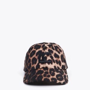 GORRA LEOPARDO DETALLE LENTEJUELAS LOLA CASADEMUNT LS2607009