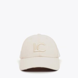 GORRA CON LOGO BORDADO CRUDO LOLA CASADEMUNT LS2607010