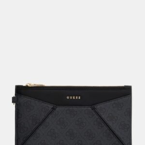 BOLSO DE MANO LOGO NEGRO GUESS PW7562P6274