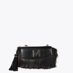 BOLSO BANDOLERA PELO NEGRO LOLA CASADEMUNT BY MAITE MF2504007