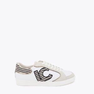 DEPORTIVAS CON LOGO EN TEJIDO COMBINADO DE LISTAS LOLA CASADEMUNT LS2605065