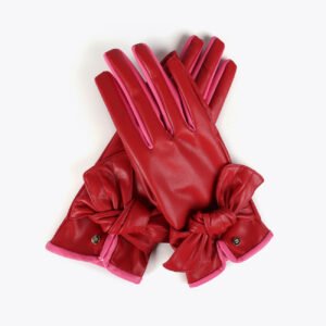 GUANTES ROJO-ROSA LOLA CASADEMUNT LF2507023