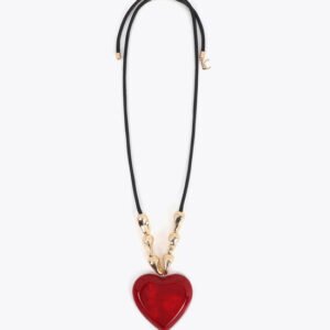 COLLAR CORAZON ROJO-METAL LOLA CASADEMUNT LS2603003