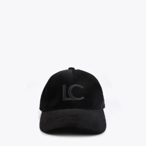 GORRA TERCIOPELO BLACK LC LOLA CASADEMUNT LF2507034