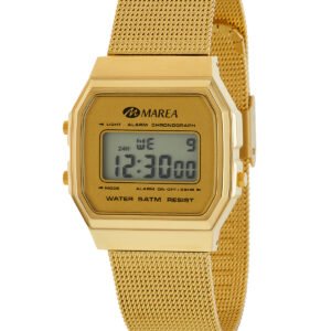 RELOJ MUJER MALLA MILANESA DORADO DIGITAL ESFERA DORADA MAREA B35313/7
