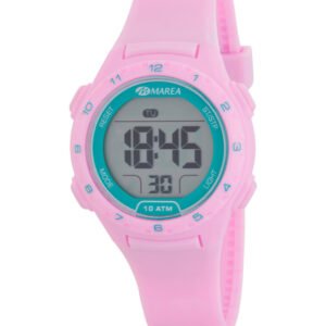 RELOJ NIÑA CAUCHO ROSA BISEL TURQUESA MAREA B40202/3