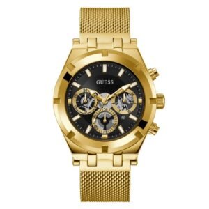 RELOJ HOMBRE MALLA MILANESA ESFERA MULTIFUNCION GRIS GUESS GW0582G2
