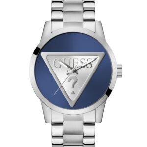 RELOJ HOMBRE ARMI ESFERA AZUL LOGOTIPO TRIANGULO GUESS GW0782G3
