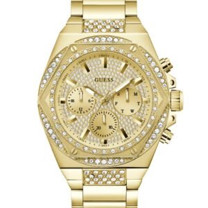 RELOJ HOMBRE ARMI BISEL Y ESFERA MULTIFUNCION CON CIRCONITAS GUESS GW0899G2
