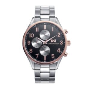 RELOJ DE HOMBRE ARMIS CRONÓGRAFO ESFERA Y BISEL COBRIZA MARK MADDOX HM0106-55