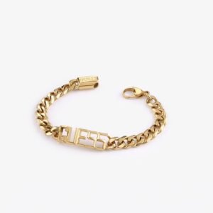 PULSERA ESLABONES CHAPADO ORO GUESS JUXB03205JWYGBKS
