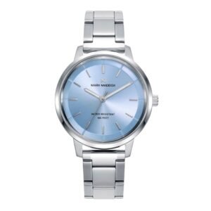 RELOJ DE MUJER CAJA DE ACERO ESFERA AZUL MARK MADDOX MM1019-97