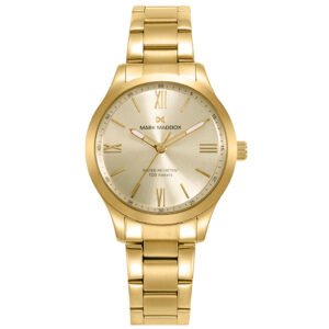 RELOJ MUJER ARMI DORADO ESFERA CHAMPAGNE MARK MADDOX MM1024-23