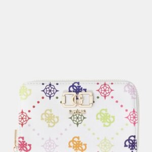 CARTERA MONEDERO LOGOTIPADO BLANCO-MULTICOLOR GUESS SWGM9928140