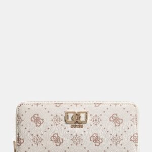 CARTERA BILLETERA GRANDE LOGOTIPADO CRUDO GUESS SWGP9928146