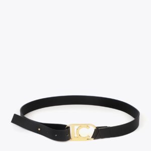 CINTURÓN LC NEGRO LISO LOLA CASADEMUNT LF2506004