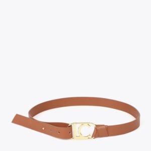 CINTURÓN LC CAMEL LISO LOLA CASADEMUNT LF2506004