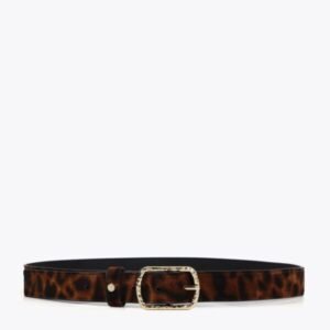 CINTURÓN ESTRECHO ANIMAL PRINT LOLA CASADEMUNT LF2506008