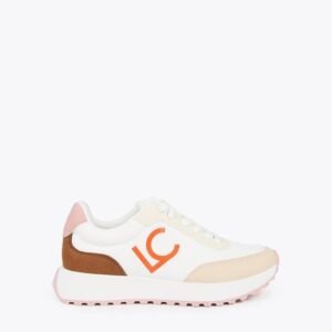 ZAPATILLAS SNEAKERS PLATAFORMA LC NARANJA LOLA CASADEMUNT LS2505004