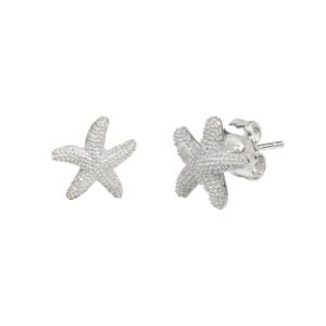 PENDIENTES ESTRELLA CHAPADO PLATA DE LEY VIDAL Y VIDAL P2663B