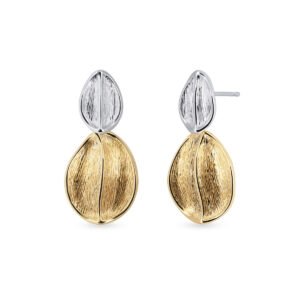 PENDIENTES LARGOS CHAPADO ORO 18 KTES VIDAL YVIDAL X48102