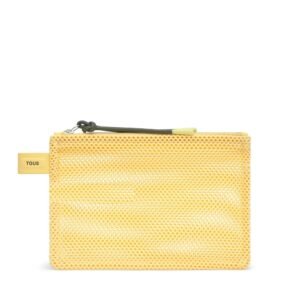 BOLSO DE MANO PLANO AMARILLO TOUS 2002441505