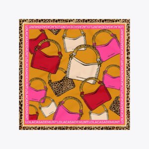 PAÑUELO ESTAMPADO BOLSOS MULTICOLOR LOLA CASADEMUNT LS2607026