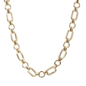 COLLAR ESLABONES CHAPADO ORO DE 18 KTES VIDAL & VIDAL X9656638B