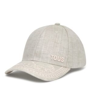 GORRA TEJIDO FLORES BEIGE TOUS 2002439201