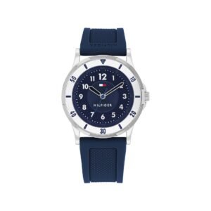 RELOJ NIÑO ANALOGICO CAUCHO Y ESFERA AZUL TOMMY HILFIGUER 1720040