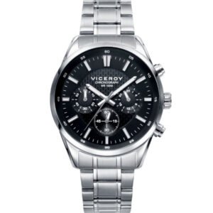 RELOJ HOMBRE ARMI MULTIFUNCION ESFERA NEGRA VICEROY 401017-57