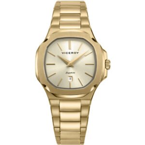 RELOJ MUJER ARMI DORADO ESFERA EXAGONAL DORADA VICEROY 45110-27