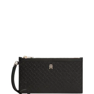BOLSO DE MANO LOGOTIPADO NEGRO TOMMY HILFIGER AW0AW19306