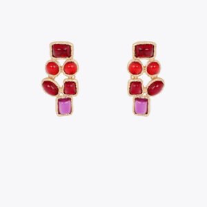 PENDIENTES CRISTALES GEOMETRICO METAL-MULTICOLOR LOLA CASADEMUNT LF2603073