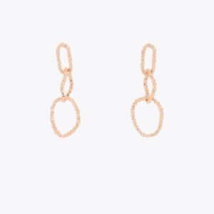 PENDIENTES MULTICADENA TEXTURA DORADO LOLA CASADEMUNT LF2603035