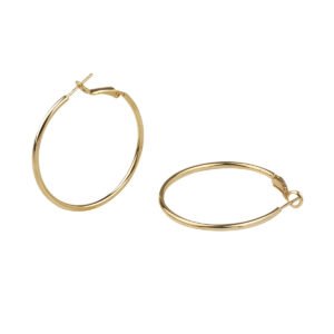 PENDIENTES ARO CHAPADO ORO 18KTES VIDAL&VIDAL G2407C