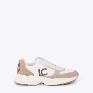 ZAPATILLAS DEPORTIVAS CON SUELA TIPO RUNNING CON DETALLE PARCHE COMBINADA LOLA CASADEMUNT LF2605015