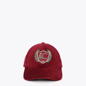 GORRA EN TERCIOPELO DETALLE PARCHE LC VINO LOLA CASADEMUNT LF2607017
