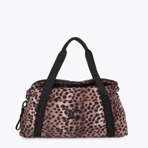 BOLSO WEEKEND NAYLON CON ESTAMPADO ANIMAL PRINT LOLA CASADEMUNT LF2604036